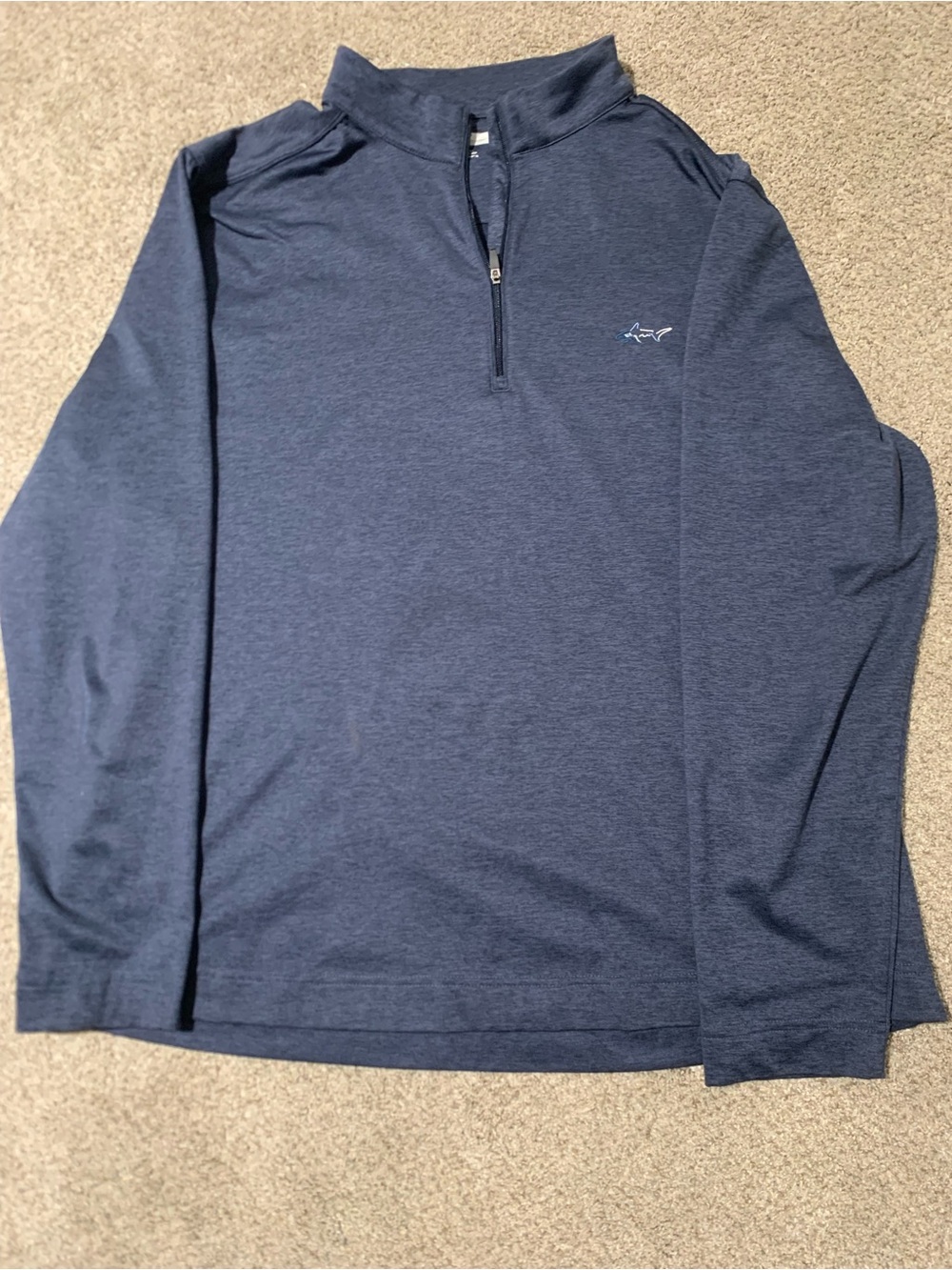 Greg Norman Collection Navy Half-Zip Performance Pullover